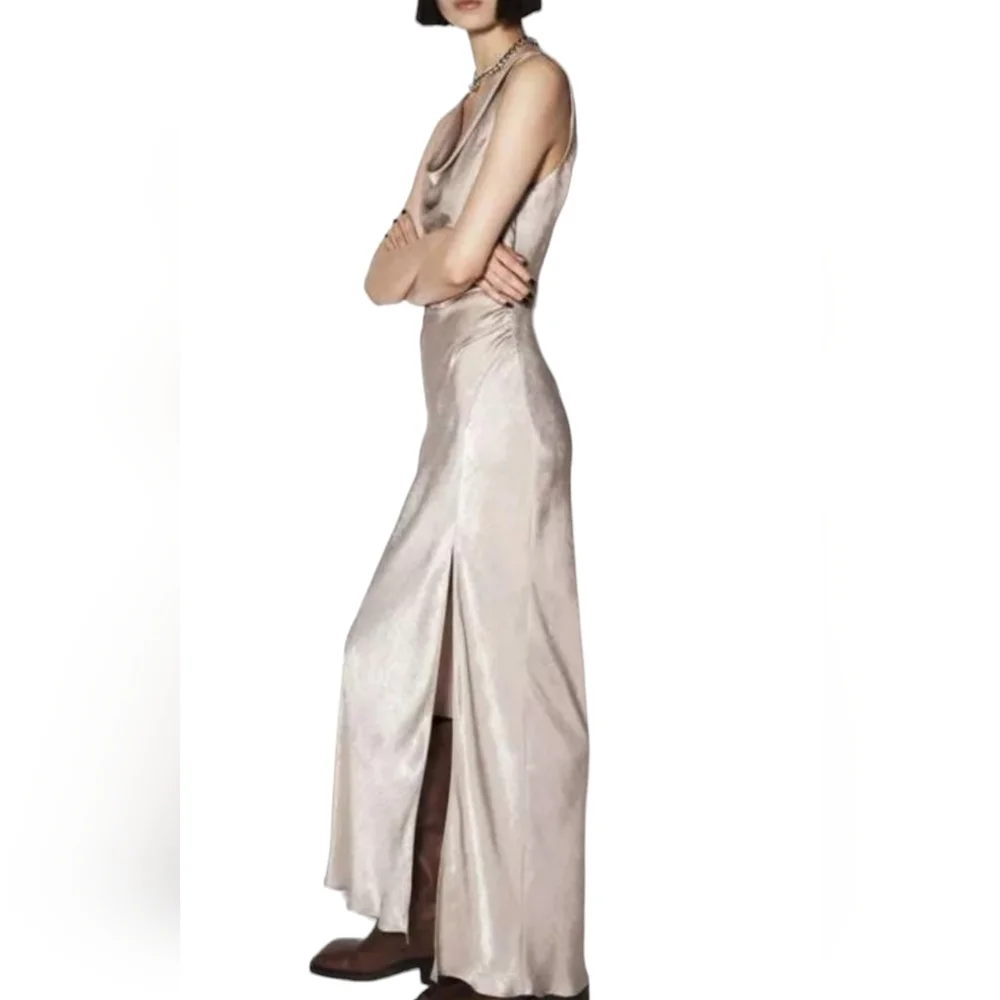 Zara Longerie style long dress 2-available (1) M (1) L - Picture 3 of 10